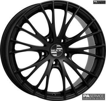 Nieuw 20 inch Matblack Mak Rennen Porsche 991  Breedset beschikbaar voor biedingen