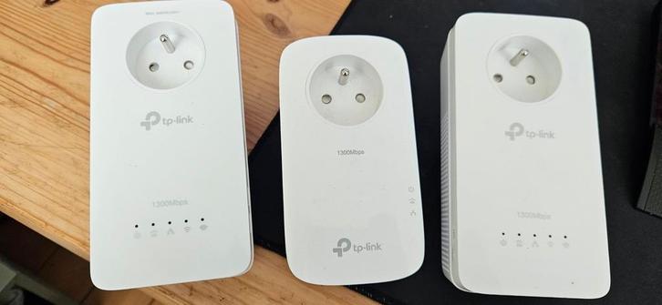 TP-Link TL-WPA8635P KIT 1300Mbps, 1 gateway, 2 extenders, Informatique & Logiciels, Commutateurs réseau, Comme neuf, Enlèvement