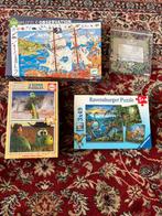 Lot de 3 puzzles, Ophalen, Gebruikt, Van hout