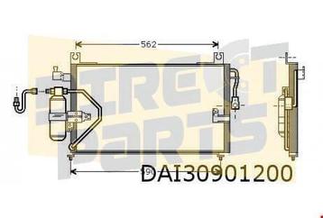 Daihatsu Charade (1.3i) / Gran Move (1.5i / 1.6i) condensor  beschikbaar voor biedingen