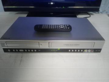 Philips combi DVD speler/VHS video recorder DVP3350V beschikbaar voor biedingen