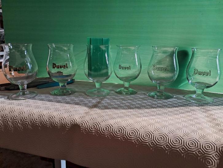 Duvelglazen, Verzamelen, Biermerken, Duvel, Ophalen of Verzenden