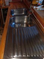 Lavabo avec 2 bacs et égouttoir, Enlèvement