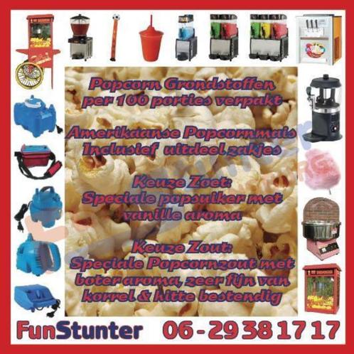 POPCORN grondstoffen, MAIS Popsuiker, popzout uitdeelzakjes, Hobby & Loisirs créatifs, Articles de fête, Neuf, Enlèvement