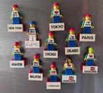 lot van 11 exclusieve Lego minifiguur magneten, Ophalen of Verzenden, Zo goed als nieuw, Losse stenen, Lego