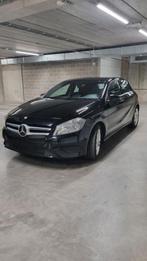 Mercedes Benz A180,  bj 2016.  ZEER goed onderhouden., Auto's, Mercedes-Benz, Zwart, 1600 cc, Leder en Stof, Zwart