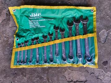 Steekringsleutel set, 12 delig Metrisch, 6 tot 22 mm, JMC   beschikbaar voor biedingen