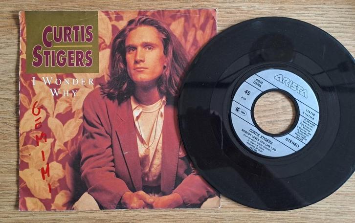 Curtis Stigers - I Wonder Why, Cd's en Dvd's, Vinyl Singles, Gebruikt, Single, Pop, 7 inch, Ophalen of Verzenden
