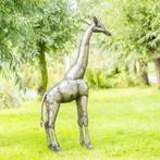 Metalen giraf van 180 cm - beeld van metaal, Ophalen of Verzenden