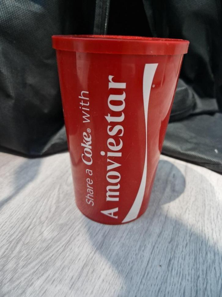 Coca-Cola beker met 2 compartimenten, Verzamelen, Merken en Reclamevoorwerpen, Nieuw, Overige typen, Ophalen of Verzenden