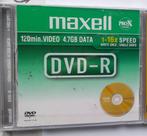 Maxell 4.7GB DVD-R schijf, nieuw verzegeld, Computers en Software, Nieuw, Dvd, Ophalen of Verzenden