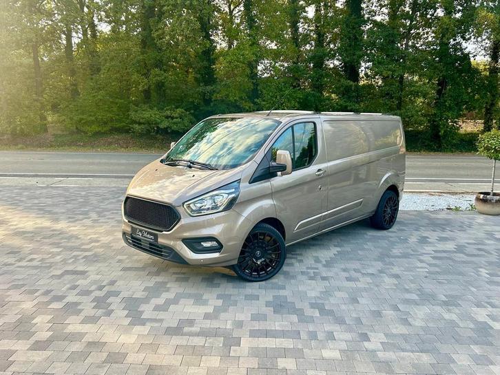 32.000 KM | FORD TRANSIT CUSTOM L2, Auto's, Ford, Bedrijf, Transit, Achteruitrijcamera, Diesel, Euro 6, Dealer onderhouden, Onderhoudsboekje