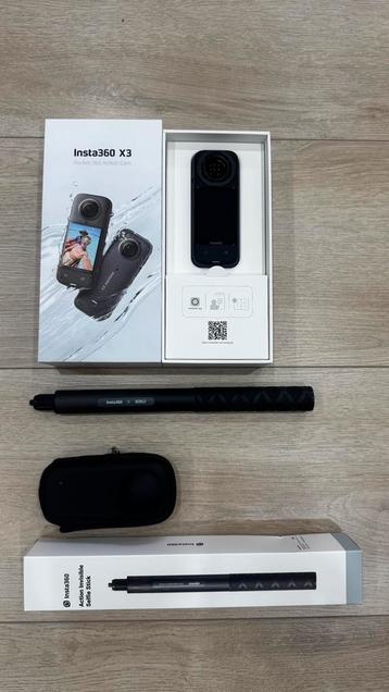 Insta360 Insta360 X3 + action selfie stick beschikbaar voor biedingen