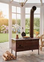 Houtkachel met oven- en kookfunctie + Buizen | NIEUW!, Tuin en Terras, Ophalen of Verzenden, Nieuw