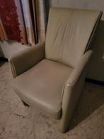 Eenzit zetel 3stuks, Huis en Inrichting, Ophalen, Gebruikt, Leer