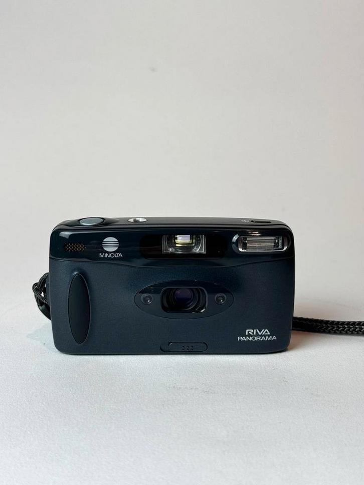 Minolta riva/ P's - 35mm panoramic point and shoot, TV, Hi-fi & Vidéo, Appareils photo analogiques, Comme neuf, Compact, Minolta