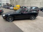 Mazda MX5 1.6I NB FL Open Air, Sportonderstel, Leder, Garant, Auto's, Achterwielaandrijving, 4 cilinders, Cabriolet, Zwart