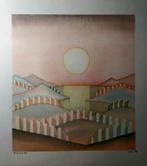 Folon 1972. Zon. Getekende gravure, Ophalen of Verzenden