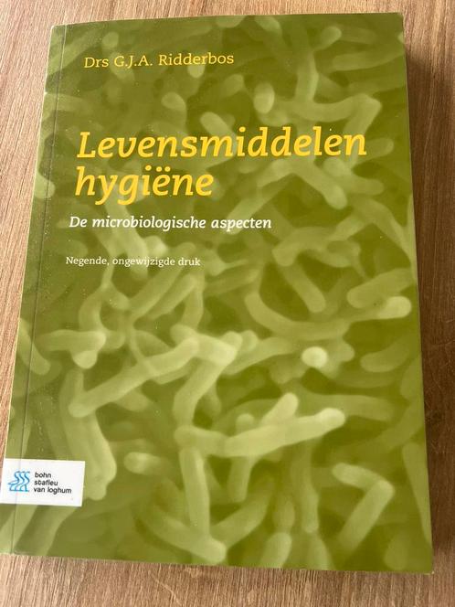 G.J.A. Ridderbos - Levensmiddelenhygiëne, Boeken, Wetenschap, Ophalen of Verzenden