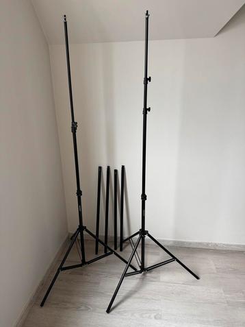 Achtergrond doek statief 2,6m hoog - 3m breed beschikbaar voor biedingen