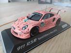 Porsche 911 RSR Pink Pig 1:43 Spark, Overige merken, Gebruikt, Ophalen of Verzenden, Auto