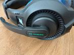 Zwarte hoofdtelefoon music hero met microfoon, Ophalen, Zo goed als nieuw
