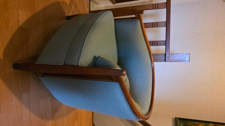 Fauteuil, Huis en Inrichting, Fauteuils, Zo goed als nieuw, Stof, 75 tot 100 cm, 75 tot 100 cm, Ophalen of Verzenden