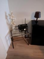 Bijzettafel, Huis en Inrichting, Tafels | Bijzettafels, Ophalen, Glas