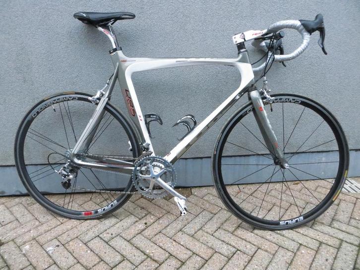 racefiets, Fietsen en Brommers, Fietsen | Racefietsen, Gebruikt, Heren, Meer dan 20 versnellingen, 28 inch, Carbon, 57 tot 61 cm