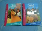 Lot de 2 livres- histoires de chevaux -  "Spirit", Enlèvement, Comme neuf