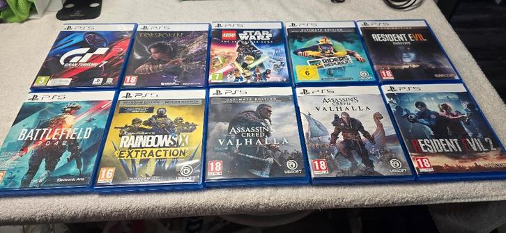 JEUX PS5 & PS4 + reparation/ consoles & manette (liege ), Consoles de jeu & Jeux vidéo, Jeux | Sony PlayStation 5, Comme neuf