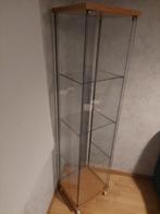 Glazen vitrine kast, Huis en Inrichting, Ophalen, Zo goed als nieuw