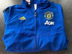 Adidas Manchester united sportvest 11-12 J maat 152, Kleding | Heren, Blauw, Ophalen of Verzenden, Zo goed als nieuw