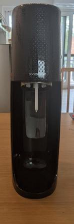 SodaStream met handmatige drukknop + cilinder, Electroménager, Machines à eau pétillante, Comme neuf, Enlèvement