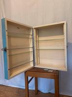 Sanitex medicijnkast blauw Belgische vintage, Ophalen, Zo goed als nieuw