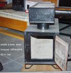 Poele a bois, Huis en Inrichting, Kachels, Ophalen, Gebruikt, Hout, Houtkachel