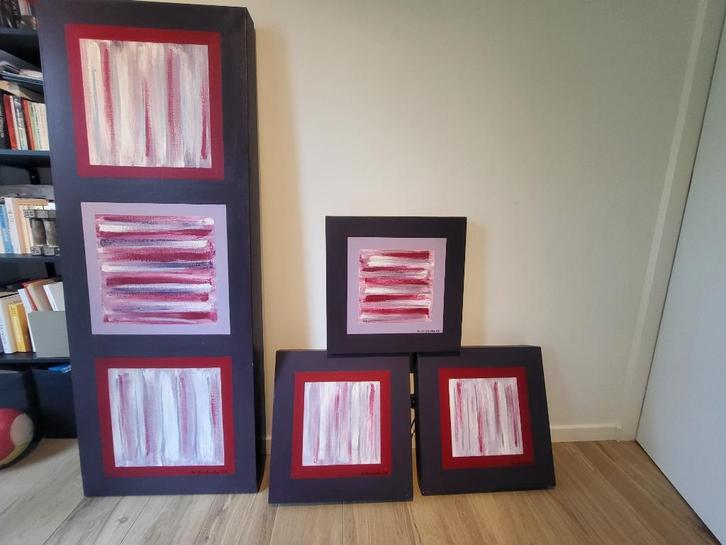Modern/abstract  kunstwerk, Antiek en Kunst, Kunst | Schilderijen | Modern, Ophalen