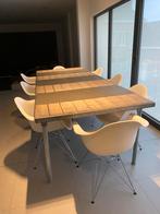 Vitra Eames witte kuipstoelen - replica - 10 stuks, Huis en Inrichting, Stoelen, Ophalen, Gebruikt, Wit, Design Modern