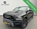 Dodge RAM 1500 4X4 5.7 V8 4x4 Crew Cab 5'7 Rebel Schuifdak, Auto's, Dodge, Automaat, 4 deurs, Gebruikt, Zwart