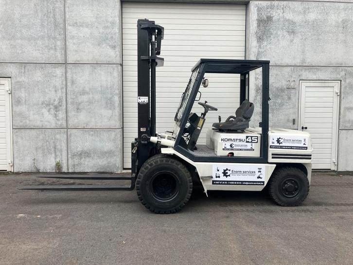 Heftruck Komatsu FD45-T 5E Diesel, Zakelijke goederen, Landbouw | Onroerend goed, Verzenden
