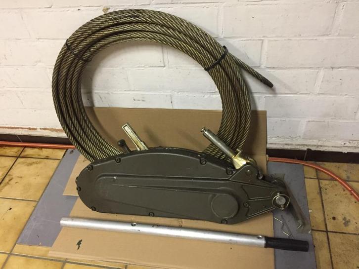 Professionele zware Tirfor Tractel T - 35 . Nieuw !, Doe-het-zelf en Bouw, Lieren en Takels, Nieuw, Handmatig, Ophalen