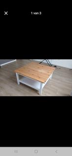 Table basse (bois et blanc), Enlèvement, Utilisé, Chêne