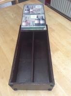 Te koop wijnkistje in hout, Antiek en Kunst, Curiosa en Brocante, Ophalen of Verzenden