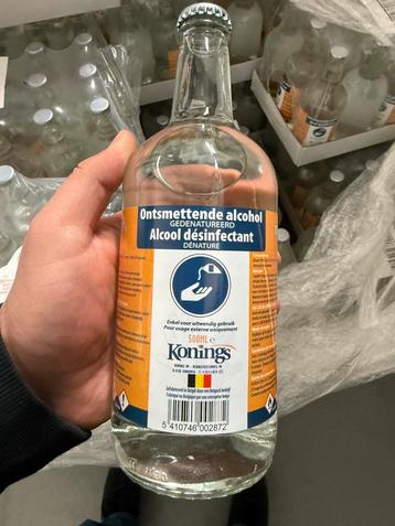 Ontsmettende alcohol - Alcool désinfectant 70% 500ml beschikbaar voor biedingen