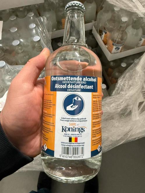 Ontsmettende alcohol - Alcool désinfectant 70% 500ml, Diversen, Levensmiddelen, Ophalen