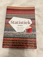 Handboek statistiek (12e editie), Boeken, Studieboeken en Cursussen, Nieuw, Ophalen of Verzenden, Hoger Onderwijs, James T. McClave