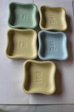 Vide-poches carré vintage en faïence, Ophalen of Verzenden, Zo goed als nieuw