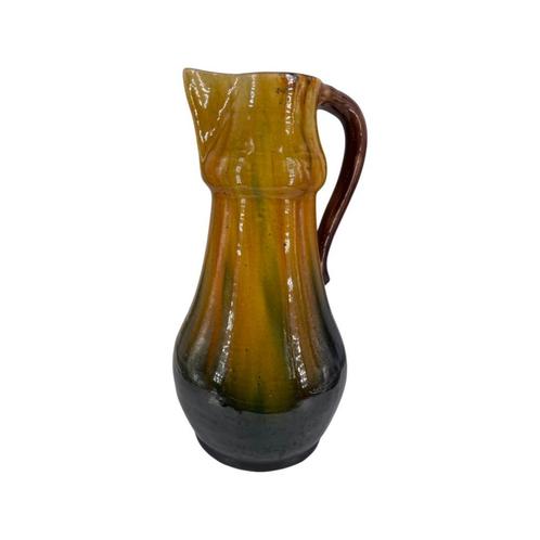 Carafe verseur en terre de Flandre marquée 18 sur sa base, Antiquités & Art, Antiquités | Céramique & Poterie, Enlèvement ou Envoi