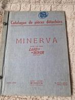 Catalogue de pièces détachées Minerva., Envoi