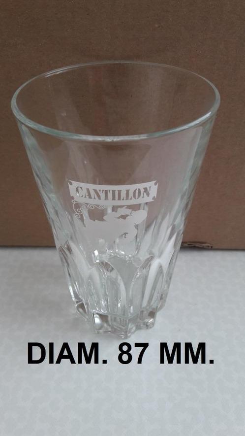 Cantillon bierglas model 5 groot, Verzamelen, Glas en Drinkglazen, Gebruikt, Bierglas, Ophalen of Verzenden